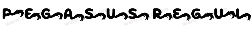 PEGASUS Regular字体转换